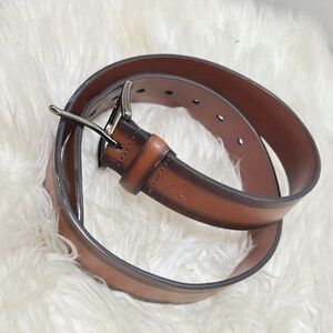 Original Penguin Casual Brown Leather Belts🌴